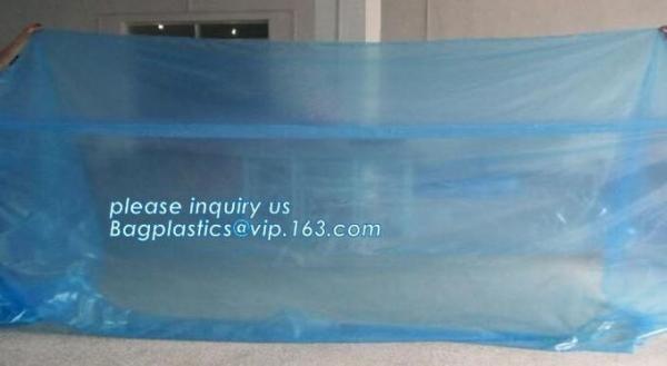 Plastic Pallet Cover Suppliers Printable Polyethylene Pallet Cover Bags, easy cleaning waterproof pallet cover, BAGPLAST
