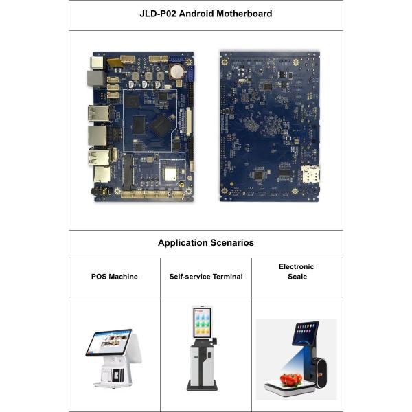 JLD-P02 Pcb Mainboard For Eletronic Scale Quad Core Development Board ARM G52 2EE