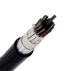 China Outdoor Aerial Single Mode Fiber Optic Cable 24 Core ADSS OFC Cable on sale