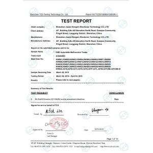 Shenzhen Jiawei Hengxin ( Konnwei ) Technology Co.,Ltd Certifications