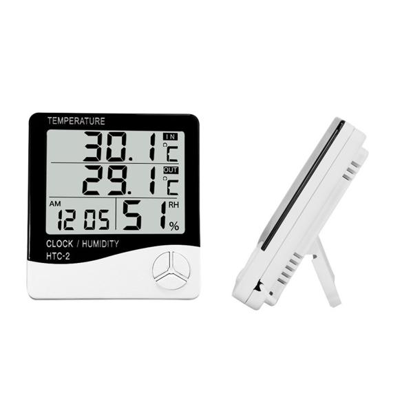 Digital LCD Thermometer Hygrometer Electronic Temperature Humidity Meter Weather Station