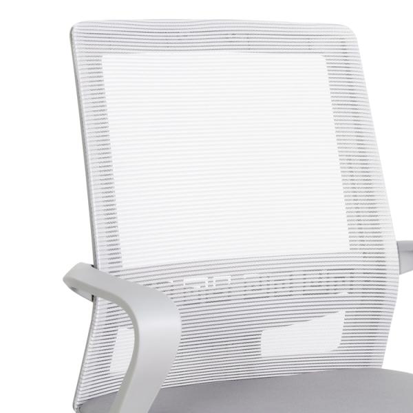Mid Back Gray Ergonomic Mesh task Chairs, with Lumbar Support put in home