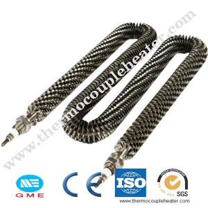 Quality 6mm 15kw U Type Tubular Finned Air Heater 750w Finned Heating Element for sale