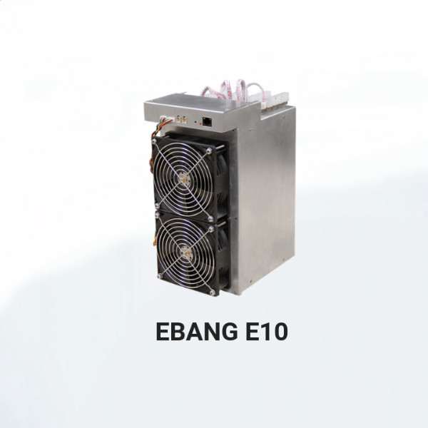 BTC Ebit Asic Miner E10 18th/S 1780w Sha256 Ethernet 9.8kg