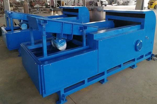 Non-ferrous separation eddy current separator for metal copper