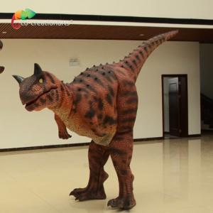 Quality ZTE Customized Carnotaurus Dinosaur Costume For Dinosaur Park Attraction for sale