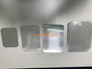 China Food Grade ISO Aluminium Foil Container Lids Laminated Ivory Board Paper on sale