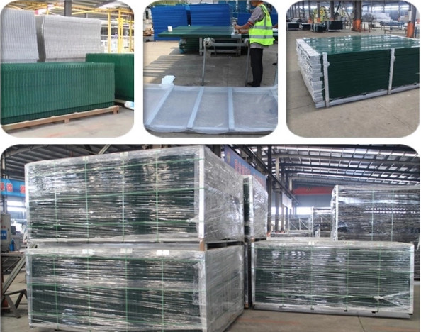 Garden Round Post 50x150mm 3D Wire Mesh Fence