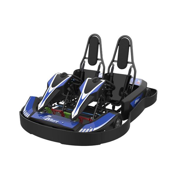 Entertainment Park 65km/H Two Seater Electric Go Kart 2.5h Driving