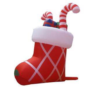 China Inflatable christmas shoes and crutch on sale