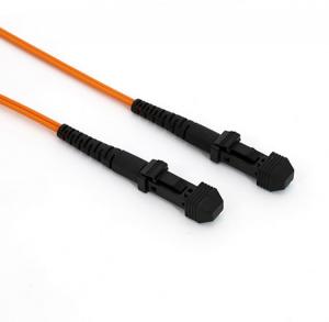 Quality MTRJ To MTRJ Fiber Optic Patch Cord Duplex Multimode MM Patch Cable for sale