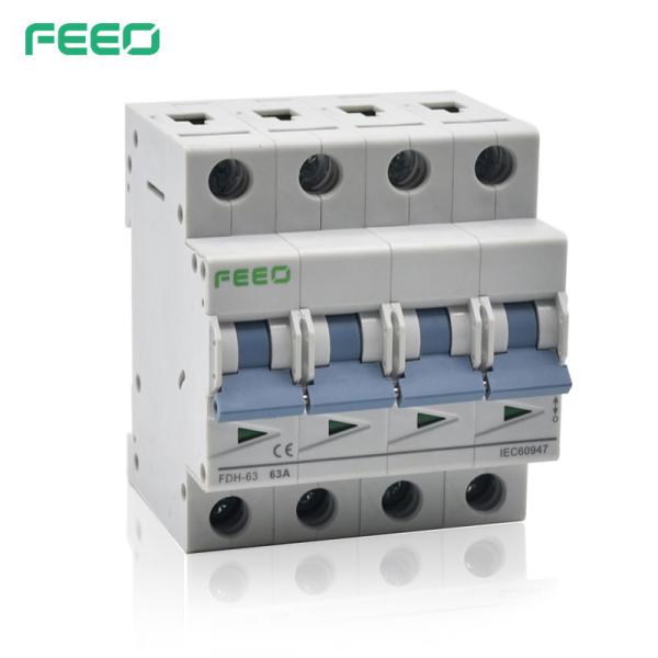 1200VDC DC Mini Isolator Switch 4P For Solar Power Distribution