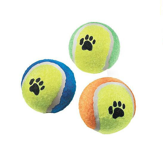 tennis ball dog toy