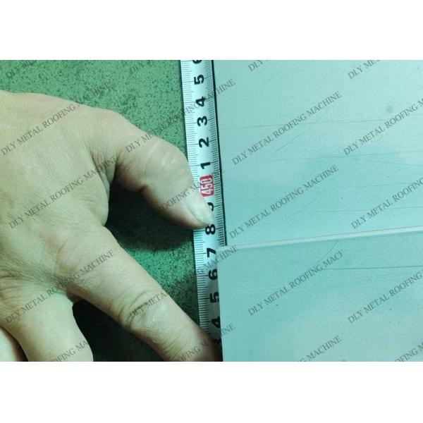 Trapezoidal Metal Roofing Sheet Forming Machine 3 Phases Plc Control System