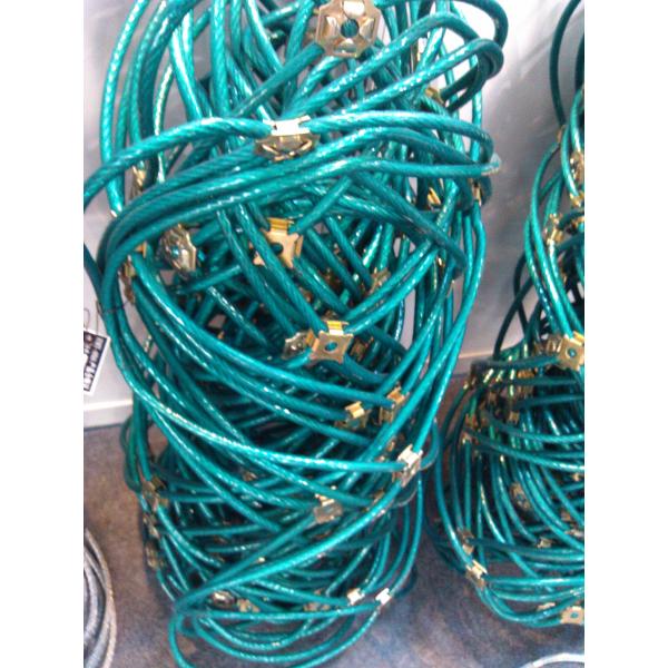 316L Stainless Steel Metal Wire Rope Mesh 8m Width 30X30 For Protecting Zoo