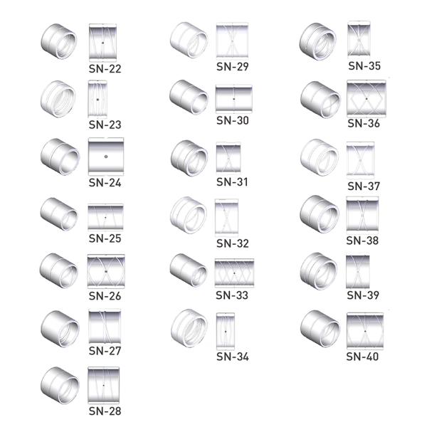 Cnc Machining Lining Hydraulic Cylinder Bushing For Agricultural Machinery