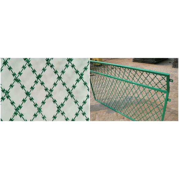 0.5mm Thickness Razor Sharp Barbed Wire BTO 22 Non climbing