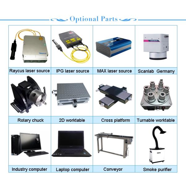 3D Dynamic Focus MOPA 60W 100W Fiber Laser Marker Machine