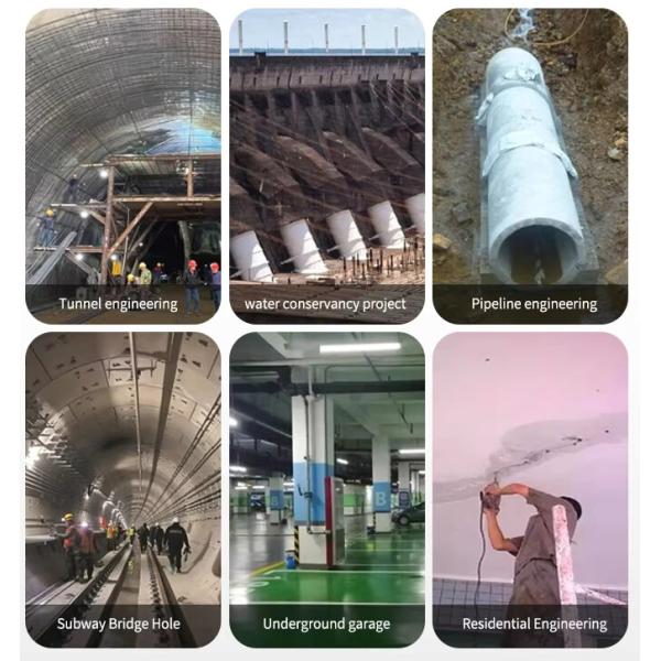 Single Component Water-Soluble High Permeability Waterborne Hydrophilic Polyurethane Grouting Fluid