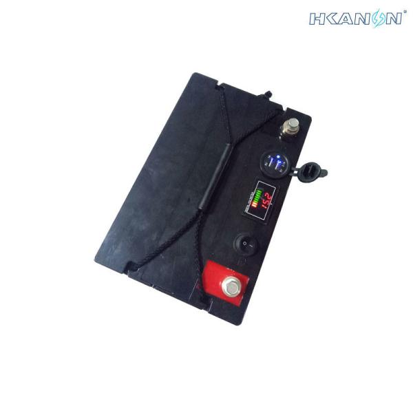 Small 12v Rechargeable Battery Pack Easy Carry IP65 Waterproof Plastic Box