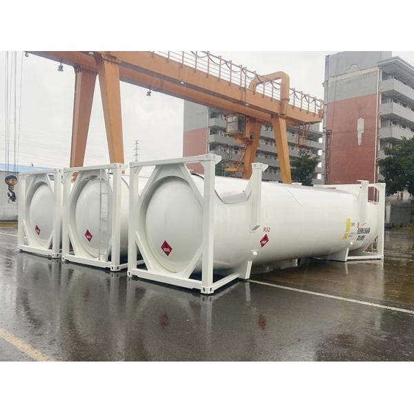9 High Stacking T50 LPG Liquid Chlorine Gas 20ft ISO Tank Container 18/23.45Bar Pressure