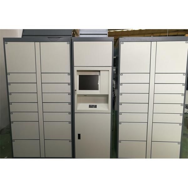Laundry System Parcel Delivery Lockers QR Code Locker For Dry Cleaning Business