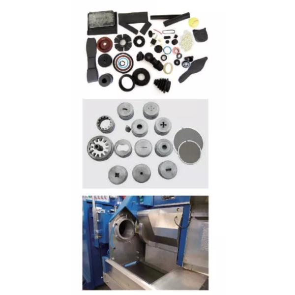 Rubber Precision Preformer Barrel Inside Diameter 300mm Cutter Speed 35~300r/Min Single Feeding Volume 100L