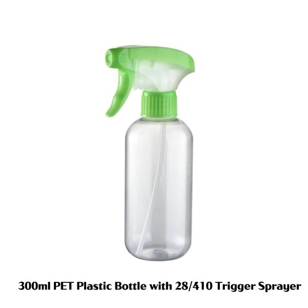 300ml Trigger Sprayer Bottle 10oz Plastic Bottle Disinfectant Bottle Surface Handling