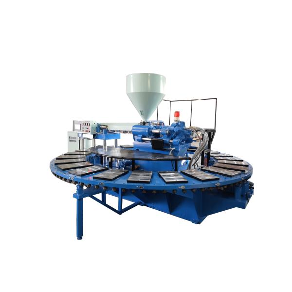 Automatic Slipper Injection Molding Machine Rotary Plastic Slippers Machine 18500W