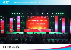 Quality High Definition 3 In 1 SMD Rent Video Wall Displays , Small 6mm Led Screen 1R1G1B for sale