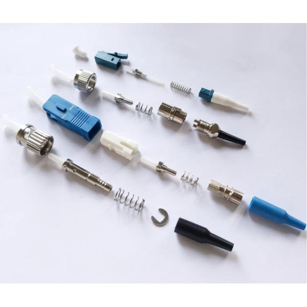 Single Mode ST Fiber Optic Connector For ST Pigtail ST Patch Cord