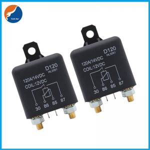 China 120A 12V 14V Heavy Duty Car Starter Relay Automotive Relays for Car Motor Truck Boat Engine Power Start on sale