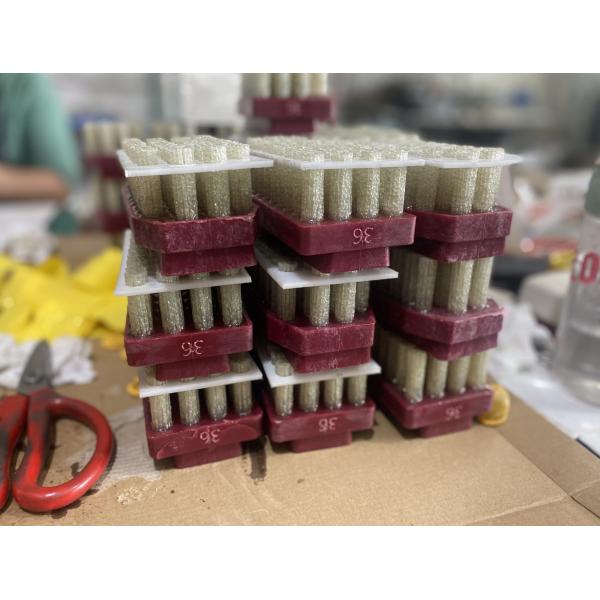 Stone Brushes Frankfurt Shape Silicon Carbide Brush For Marble Antique Polishing Brushing