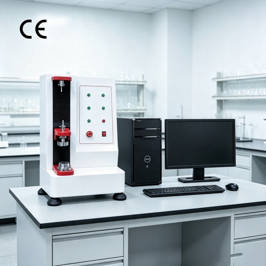 Fully Automatic Microcomputer-Controlled Spring Tension Compression Testing