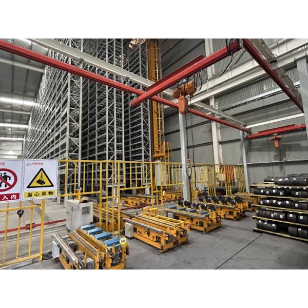 Steel Secure Fully Automated Warehouse System Intelligent Logistics Solutions High Durability