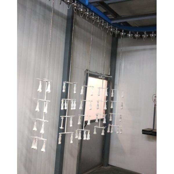 Customizable Liquid Painting Line for High-Performance Glass Forging with Conveyor System