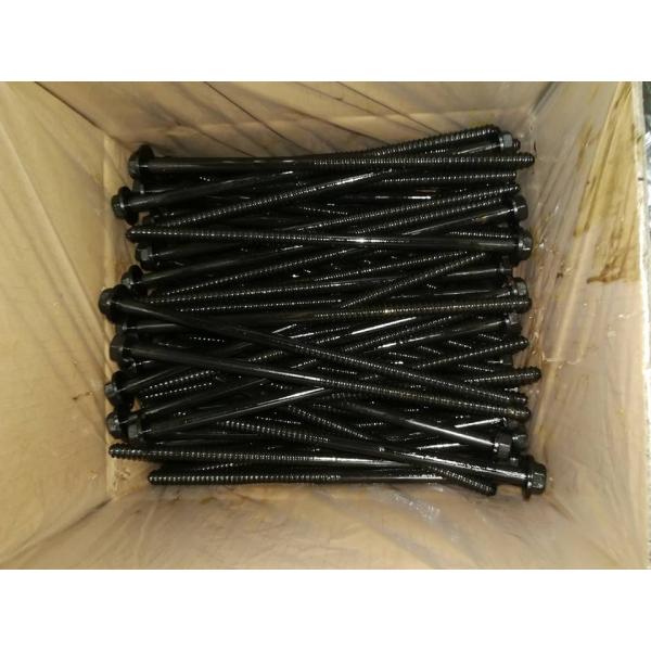 Forged Hex Head Forming Coil Thread Bolts / Construction Formwork Accessories