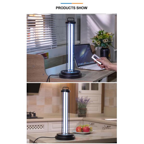 Mercury UVC LED Lamp Portable 40W Ultraviolet Disinfection Wavelength 253.7nm