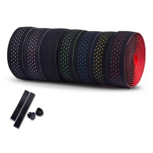 China Carbon Fiber Mountain Road Bike Handlebar Tapes Warped Bar Grips on sale