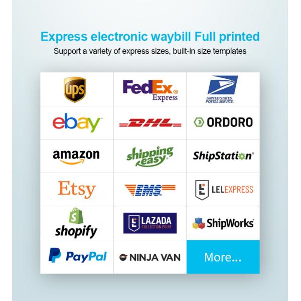 ESC POS Wireless 4 Inch Label Printer Thermal Printer For Shipping Labels