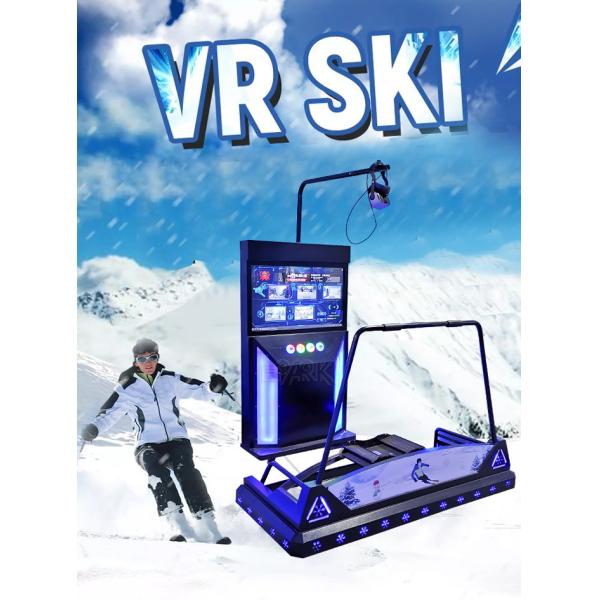 1 Palyer AC 220V 9D VR Simulator 8G Virtual Reality Ski Machine