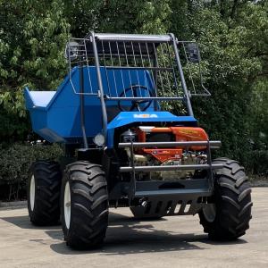 Quality Green Mini Agriculture Tractor Articulated Steering With Golden Fish Engine for sale