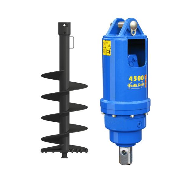 High Torque Hydraulic Earth Digging Tool With Speed Range 44-98 Rpm & 511-1 N.M