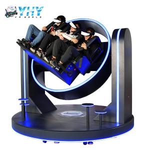 Quality 10kw VR Theme Parks 9D Virtual Reality Cinema Simulator Arcade 360 Rotation for sale
