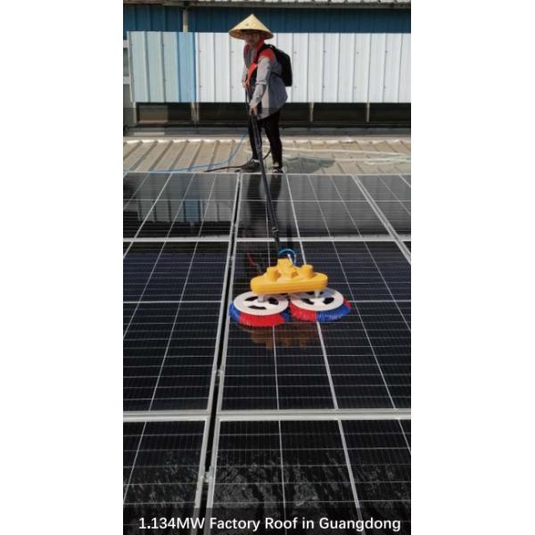 Multiple Styles Semi Automatic Photovoltaic Panel Cleaning Brushes