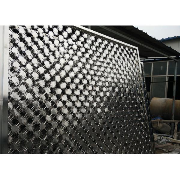 Coil Barbed Welded Razor Wire Mesh BTO 22 10mm Length For Highway