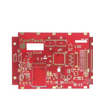 Buy cheap Customized HDI Printed Circuit Board Assembly Automotive Electronics Red Pcb from wholesalers
