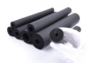 China Fireproof Black Foam Rubber Insulation Pipe Multiscene 40kg/M3-70kg/M3 on sale