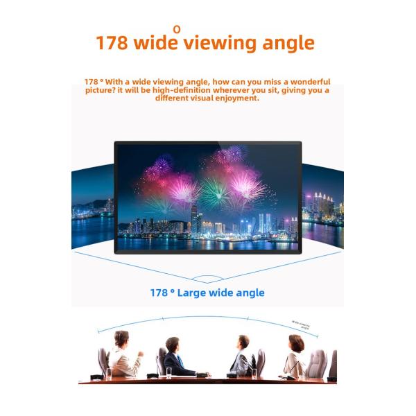 Factory 18.5Inch Hd Android LCD Display LCD Advertising Player Digital Signage Wall-Mounted Elevator Network Advertising Screen