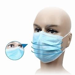 Waterproof Face Mask 3 Ply Earloop Procedure disposable non woven face mask